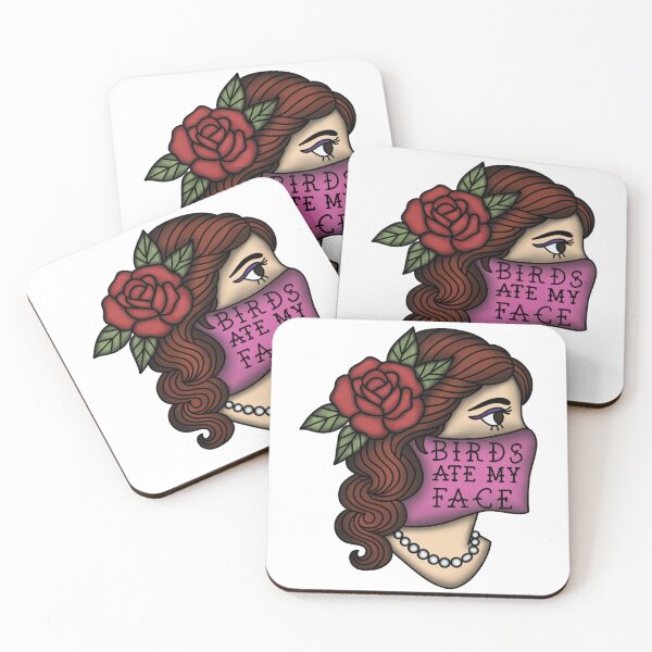 Item preview, Birds Ate My Face Invisible Monsters Quote designed and sold by LunarAshes.