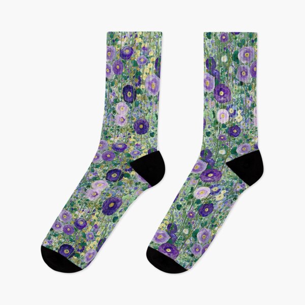 Item preview, Surreal Klimt Garden with Purple and Lilac Blooms designed and sold by joannejgg.