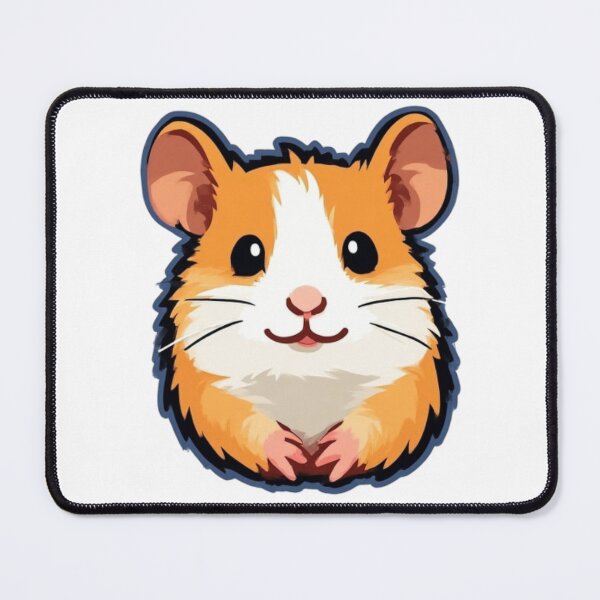 Item preview, Cute Hamster in Flat style Art designed and sold by Aldrin Capco.