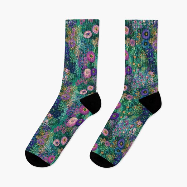 Item preview, Surreal Klimt Garden in Blue, Pink, and Purple designed and sold by joannejgg.