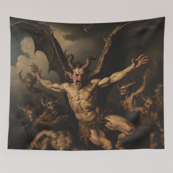 Item preview, The Fall of Lucifer designed and sold by TheDarkWardrobe.