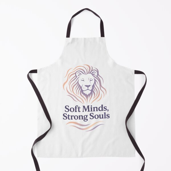 Item preview, Empath Lion Quote Shirt - Soft Minds Strong Souls - Mental Health Strength Tee designed and sold by Dream Vibe.