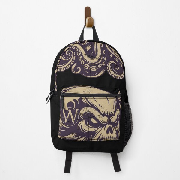 Item preview, Kraken Skull with logo by Alexa Weathers designed and sold by Alexa Weathers.