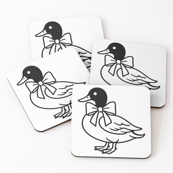 Item preview, Mallard Duck with Bow designed and sold by theartfulaspie.