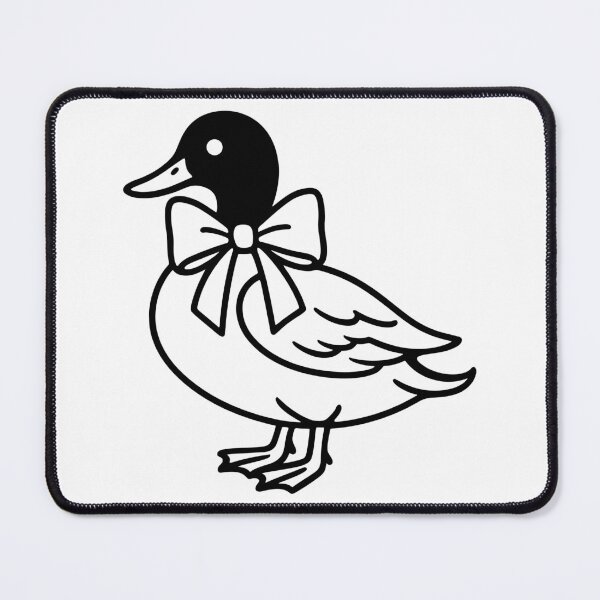 Item preview, Mallard Duck with Bow designed and sold by theartfulaspie.