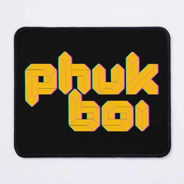 Item preview, Phuk Boi 3D Geometric Glitch Lettering designed and sold by UNK-Fatigues.