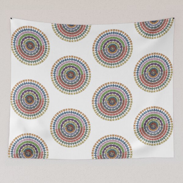 Item preview, Cat face circle designed and sold by Evanson Arts.