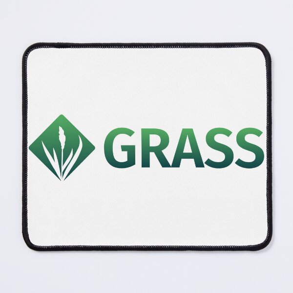 Item preview, GRASS Horizontal Gradient Logo designed and sold by GRASS Project.