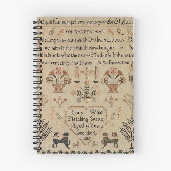 Item preview, 1805 English Embroidery Sampler designed and sold by AnimaliaStar.