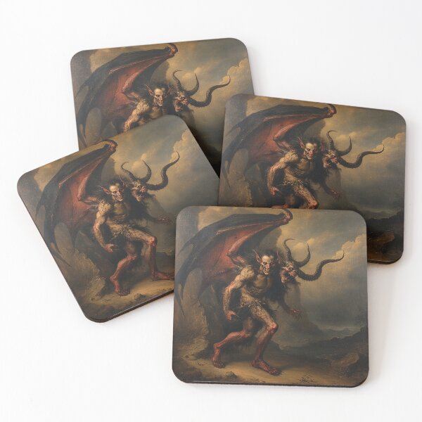 Item preview,  Medieval Demon Art designed and sold by TheDarkWardrobe.