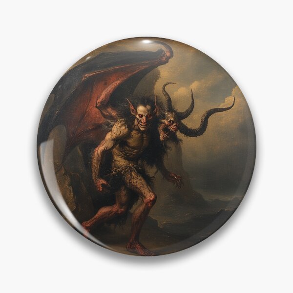 Item preview,  Medieval Demon Art designed and sold by TheDarkWardrobe.