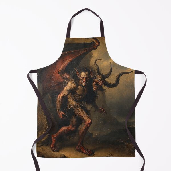 Item preview, Medieval Demon Art designed and sold by TheDarkWardrobe.