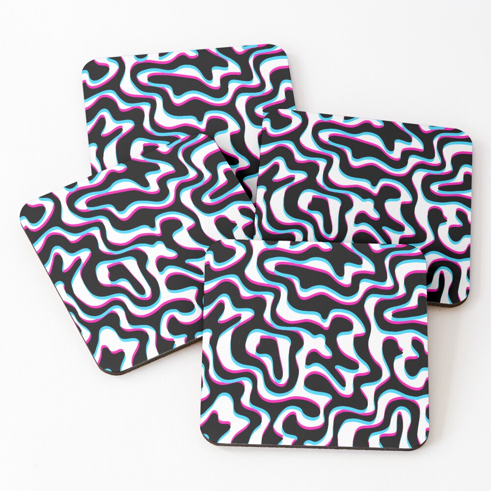 Item preview, Coasters (Set of 4) designed and sold by SeriouslyMeow.