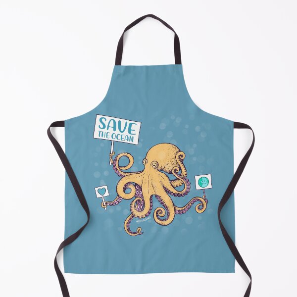 Item preview, Save The Ocean - Stop Octopus Farming designed and sold by Frank J. Art.