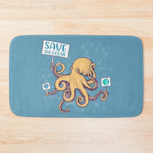 Item preview, Save The Ocean - Stop Octopus Farming designed and sold by Frank J. Art.