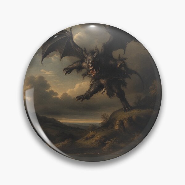 Item preview, Medieval Demon Art designed and sold by TheDarkWardrobe.