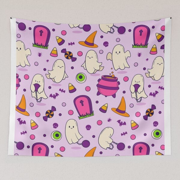 Item preview, cute Halloween ghosts designed and sold by pksart1.