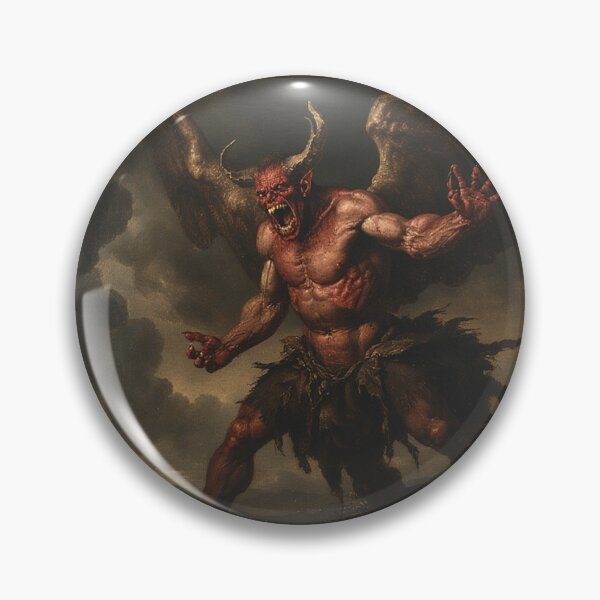 Item preview, Medieval Demon Art designed and sold by TheDarkWardrobe.