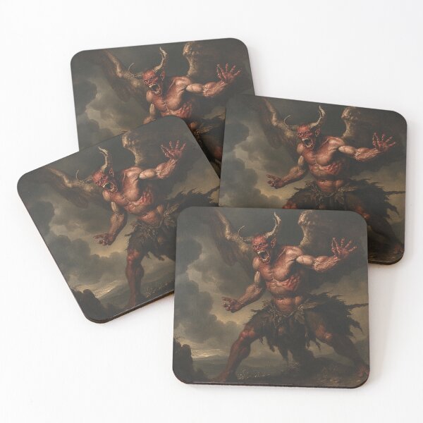 Item preview, Medieval Demon Art designed and sold by TheDarkWardrobe.