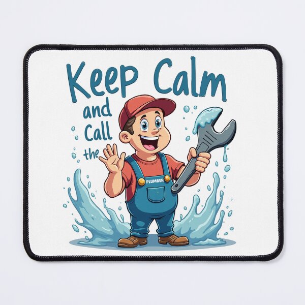 Item preview, Plumber Mug – “Keep Calm and Call the Plumber” Funny Coffee Cup Gift designed and sold by designsjmc.