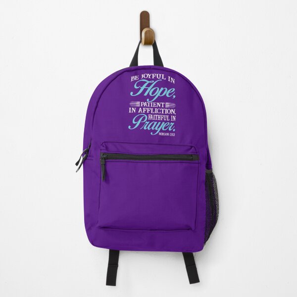 Item preview, Be Joyful in Hope Romans 12:12 | Christian Faith Quote Gifts designed and sold by Hope & Light Designs.