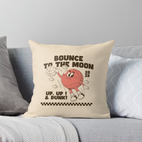 Item preview, Bounce to the Moon Funny Basketball Dunking Character 2025 designed and sold by adipra.