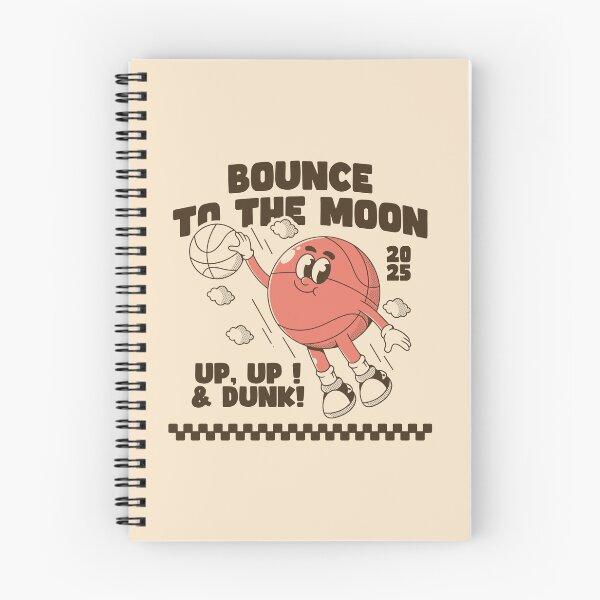 Item preview, Bounce to the Moon Funny Basketball Dunking Character 2025 designed and sold by adipra.