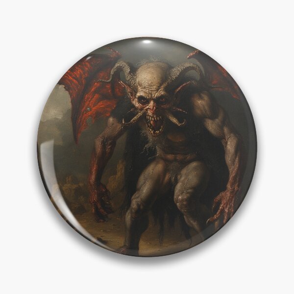 Item preview, Medieval Demon Art designed and sold by TheDarkWardrobe.