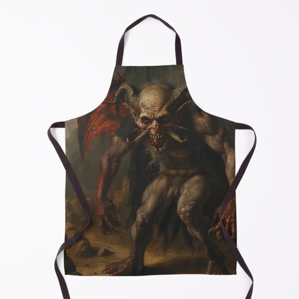 Item preview, Medieval Demon Art designed and sold by TheDarkWardrobe.