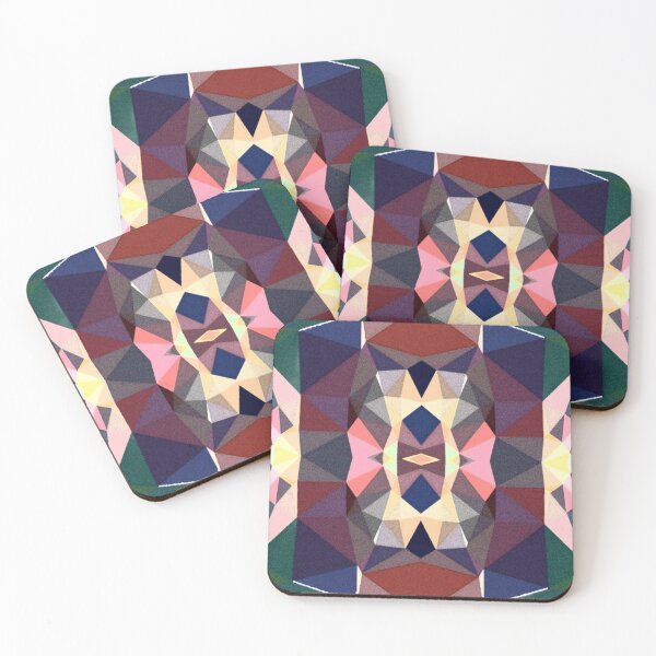 Item preview, abstract geometric background designed and sold by The Hand That Listens.