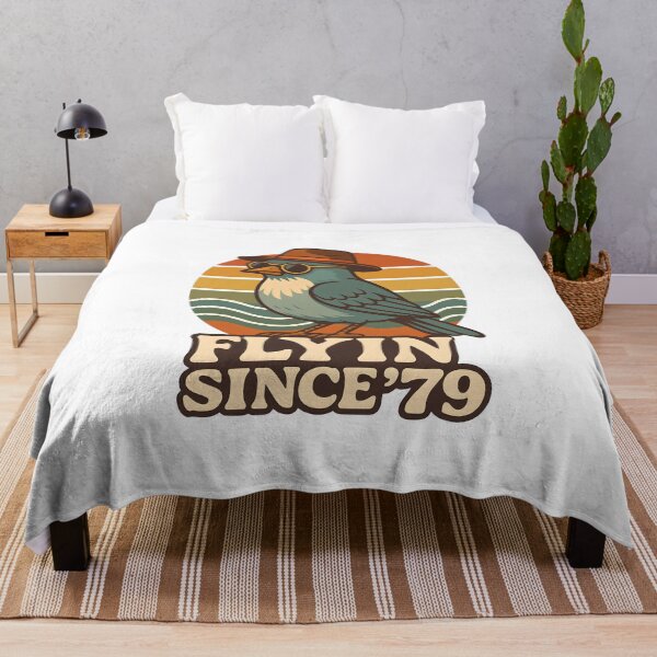 Item preview, Flyin’ Since '79 Vintage Retro Bird designed and sold by Dazzle-Sizzle.