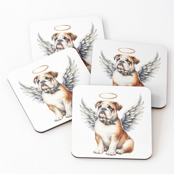 Item preview, English Bulldog Angel designed and sold by TheAnimalZ00.