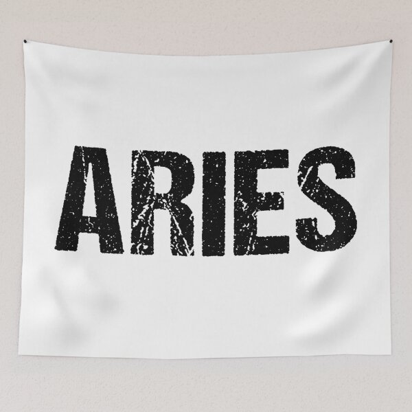 Item preview, Aries - Grunge Astrological Signs designed and sold by Memes N Lore .