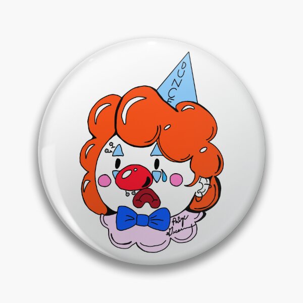 Item preview, Dunce the clown designed and sold by Paigeart4sale.