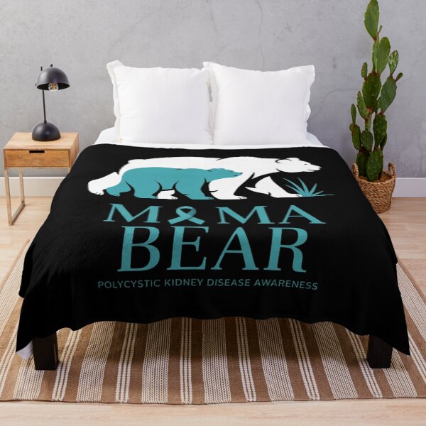 Item preview, Mama Bear Polycystic Kidney Disease Awareness designed and sold by ConceptualVibes.