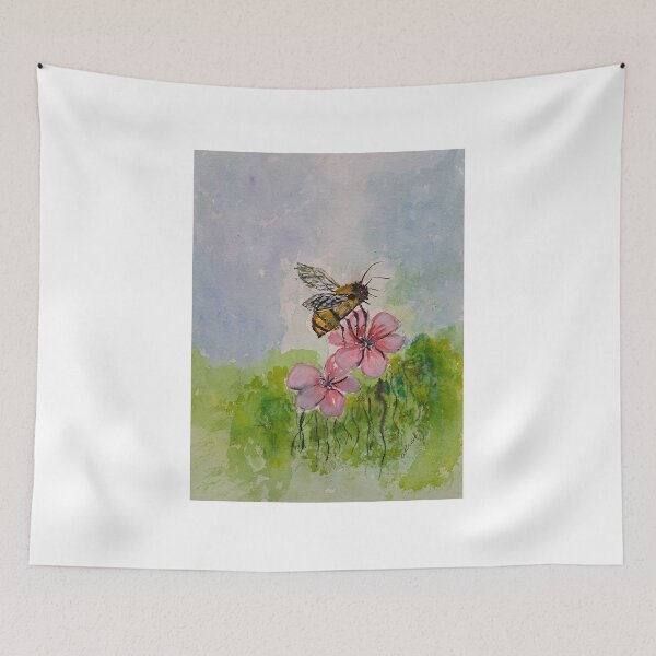 Item preview, Pink Flowers Watercolor designed and sold by EvaDip.
