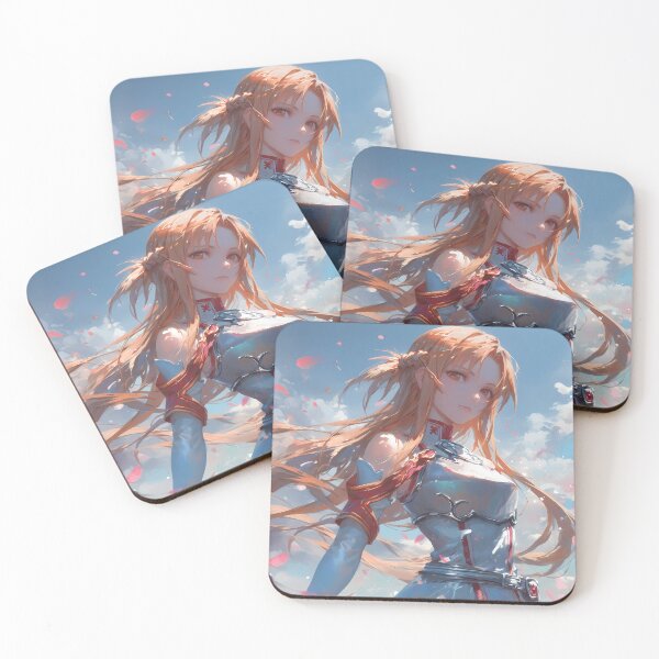 Artikelvorschau, Asuna Yuuki Sword Art Online Anime Lightning Flash Knight Entschlossene Rüstung Schwert entworfen und verkauft von PMartistStudio.