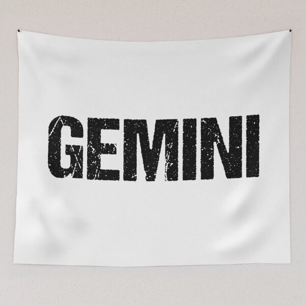 Item preview, Gemini - Grunge Astrological Signs designed and sold by Memes N Lore .