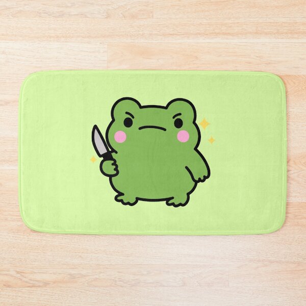 Item preview, Knife Wielding Stabby Frog Funny Frog Meme Cute designed and sold by TinyPanic.