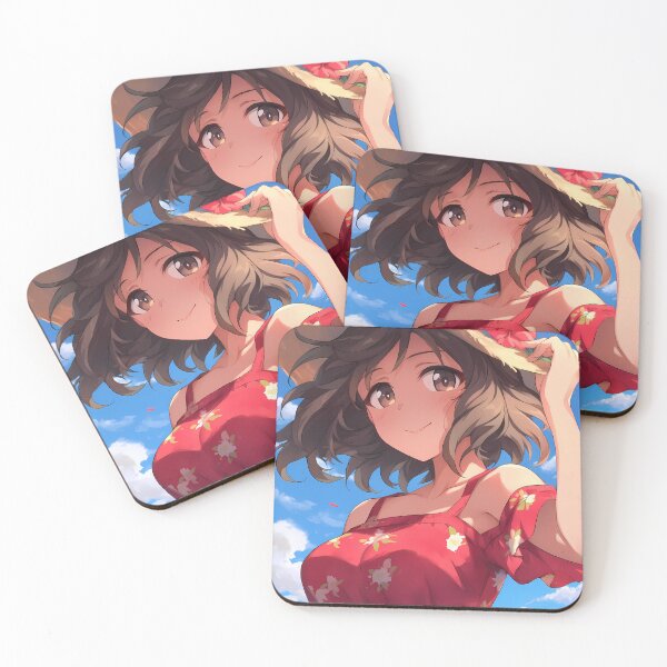 Item preview, Yukari Akiyama Girls und Panzer Anime Floral Summer Sunshine designed and sold by PMartistStudio.