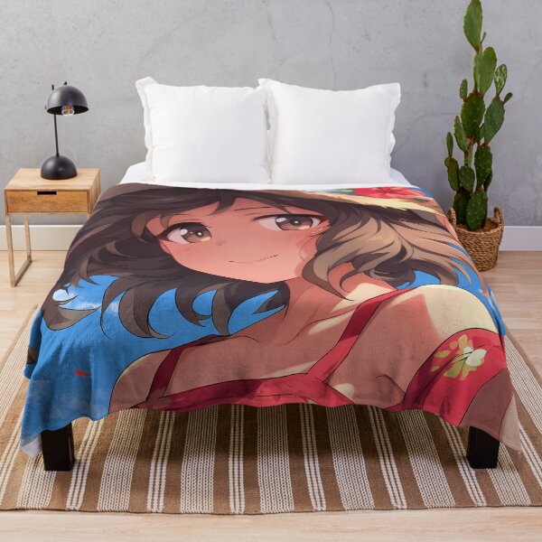 Item preview, Yukari Akiyama Girls und Panzer Anime Floral Summer Sunshine designed and sold by PMartistStudio.