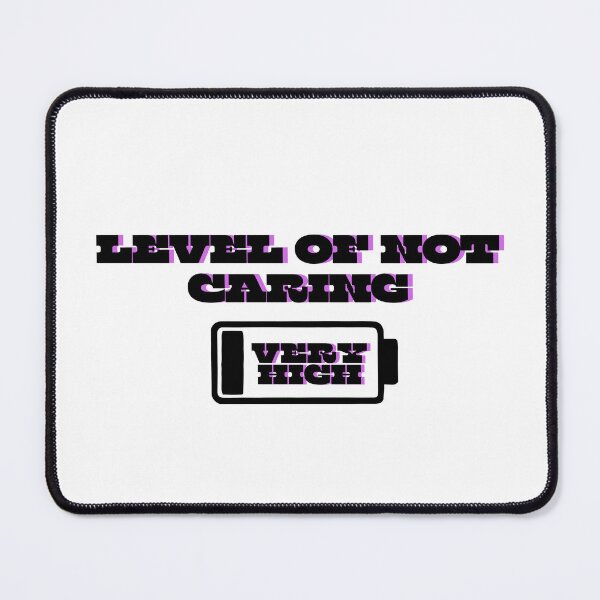 Item preview, Level of Not Caring Sarcastic Quote | Low Battery Attitude Design | Apathy Humor Vector Art designed and sold by TialCorner.