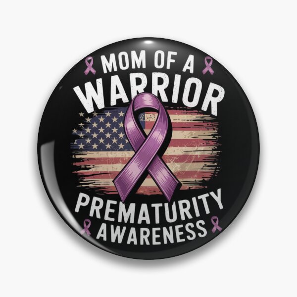 Item preview, Mom Of A NICU Warrior Preemie Prematurity Awareness designed and sold by ConceptualVibes.