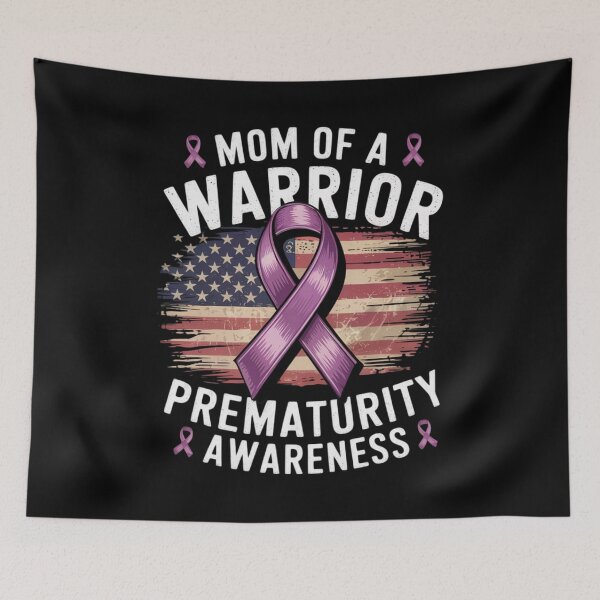 Item preview, Mom Of A NICU Warrior Preemie Prematurity Awareness designed and sold by ConceptualVibes.