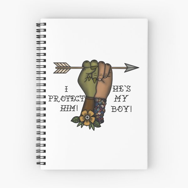 Item preview, Nott The Brave / Veth Brenatto "He's My Boy" Quote designed and sold by LunarAshes.