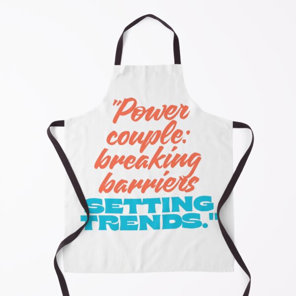 Item preview, "Power Couple Breaking Barriers and Setting Trends" designed and sold by dellyr.