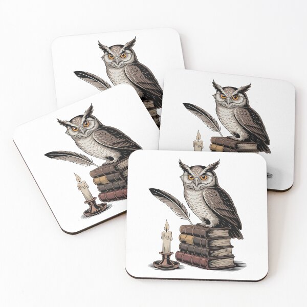 Item preview, Dark Academia Owl and the Scholar's Light  designed and sold by Mr-wow.