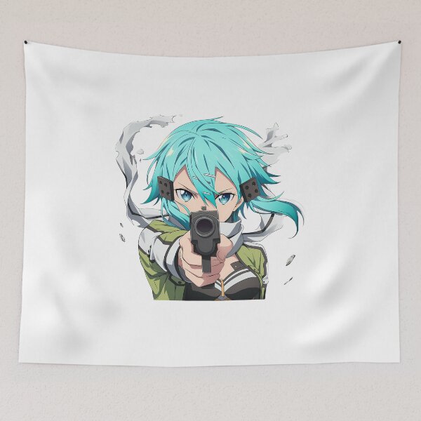 Artikelvorschau, Sinon Sword Art Online Kawaii Chibi Anime entworfen und verkauft von PMartistStudio.