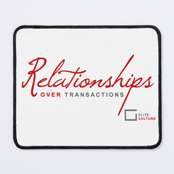 Item preview, Georgia Football Relationships Over Transactions Quote from Kirby Smart, 2025 Georgia Bulldogs designed and sold by PUSH Proper Prints.