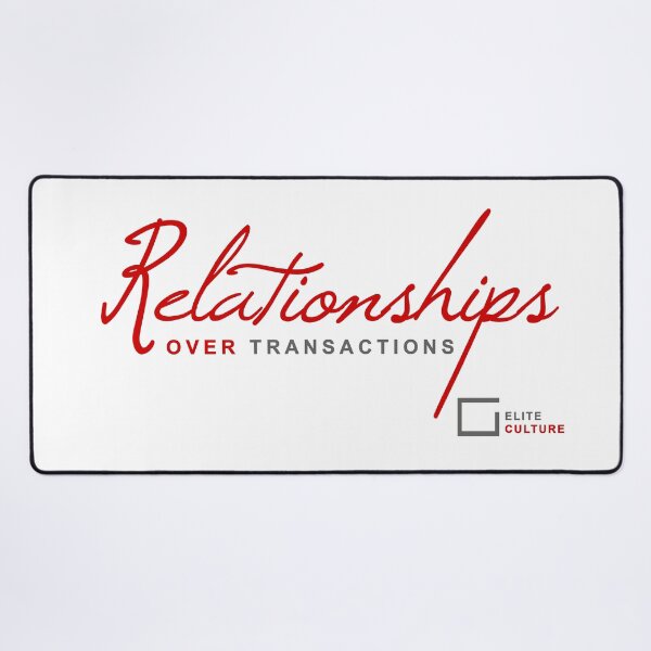 Item preview, Georgia Football Relationships Over Transactions Quote from Kirby Smart, 2025 Georgia Bulldogs designed and sold by PUSH Proper Prints.
